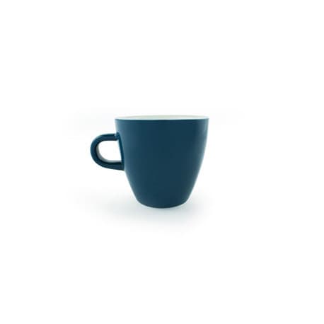 ACME  cup saucer with tulips dark blue