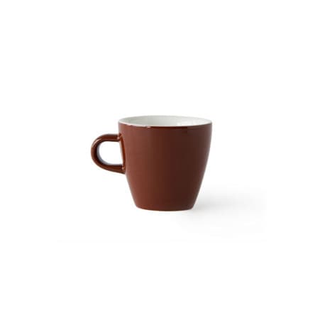 ACME  cup saucer with tulips brown