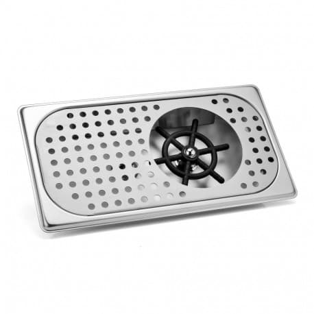 Espresso Rinser 32.5*17.5cm - Silver