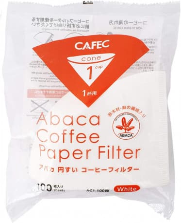Cafec V60 Filter 01 - 100 Pieces