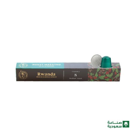 Roast Maestro Rwanda Premium Capsules - 10 Capsules