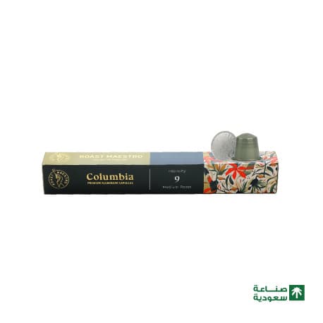 Roast Maestro Columbia  Premium Capsules - 10 Capsules
