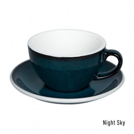 Egg Night Sky 250 ml Latte Cup & Saucer
