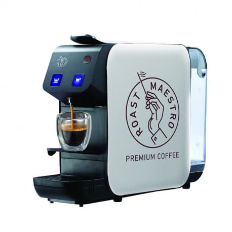 Roast Maestro - Espresso Coffee Capsules Machine (white)