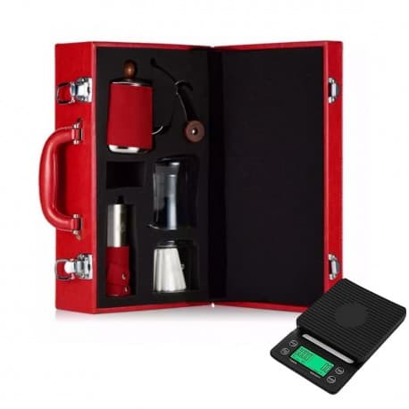 Complete filter coffee bag red