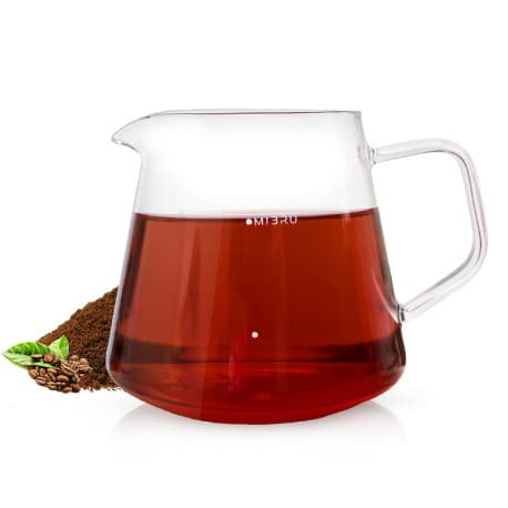 MIBRU V60 Coffee Glass Server Jug 650ML