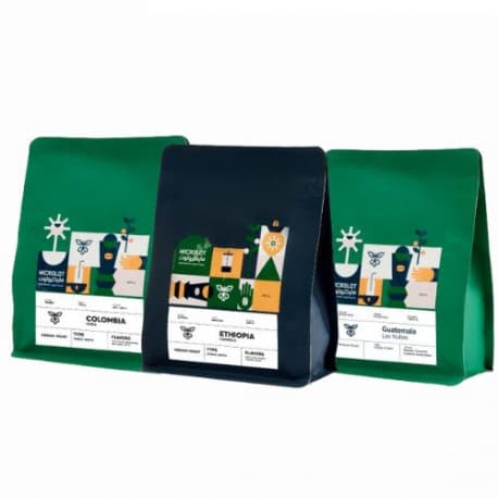 Microlot Roastery X Qavashop Coffee Box