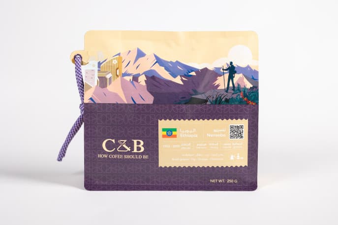 C&B Roastery Ethiopia Nensebo Coffee Beans