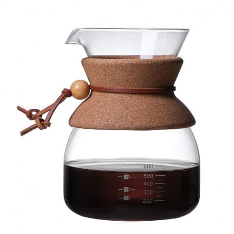 600 Glass Drip Pot
