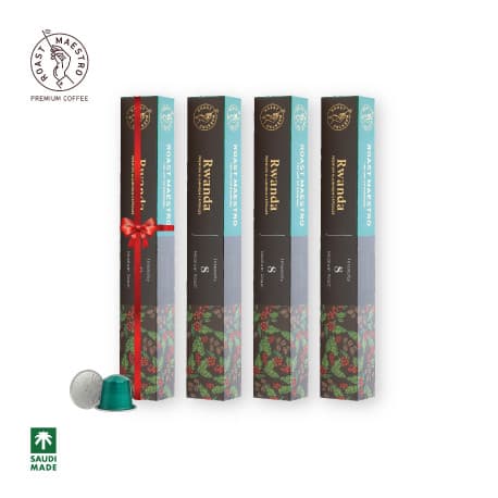 Roast Maestro Rwanda Premium Capsules - 3+1 Free