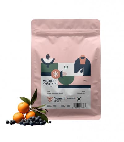 Microlot Roaster Yemen Haraz Anaerobic Coffee Beans 250g