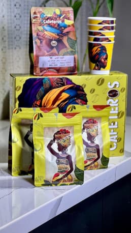 coffee box 4 bags 250g - Cafeteros Roastery