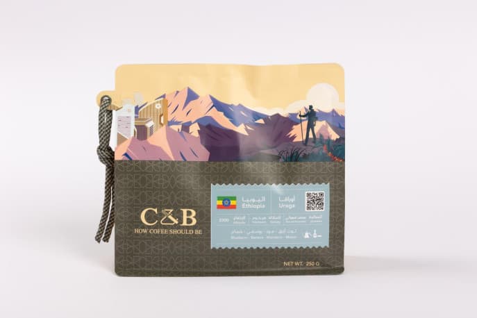 C&B Roastery Ethiopia Uraga Coffee Beans