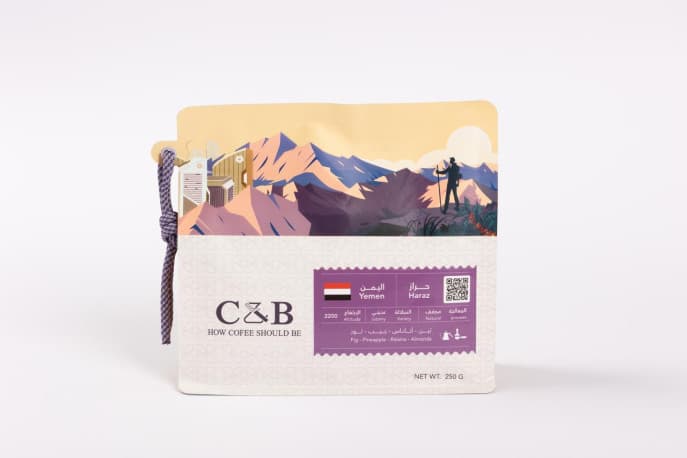 C&B Roastery yamen haraz Coffee Beans