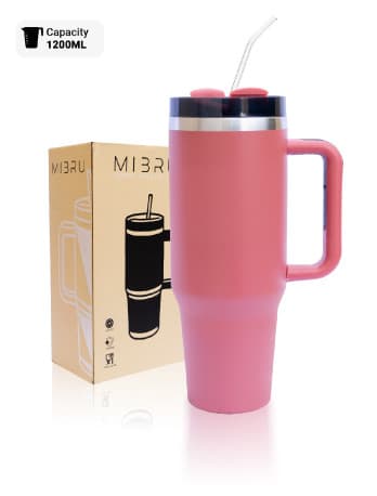 vacuum thermos Coffee cup 40oz Red
