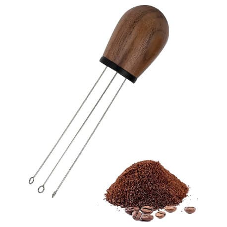 MIBRU Needle Coffee Distributor Dark Wooden