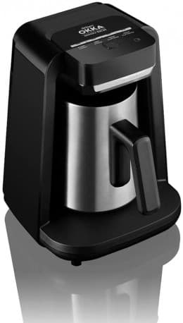 Arzum Okka (OK0012- RK) Rich Automatic Turkish Coffee and Hot Beverage Maker, Black/Chrome