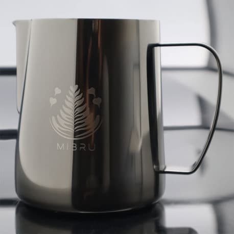 MIBRU Coffee Pitcher Milk 400ml Black