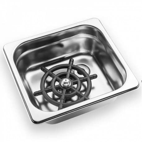 Stainless Steel Automatic Cup Washer (17.5 cm x 16.1 cm)