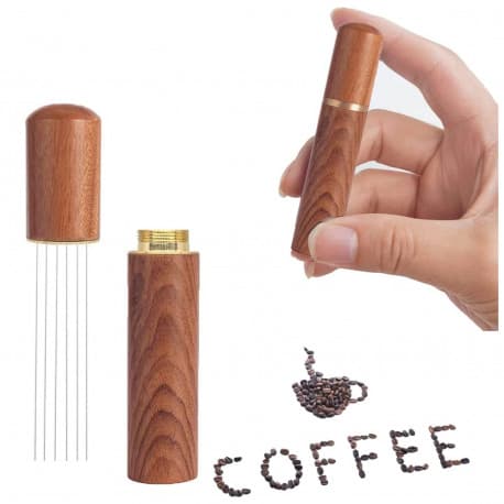 Coffee pocket coffee powder needle distributor