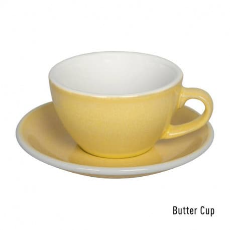 LOVERAMICS Egg Latte Cup 250ml butter cup