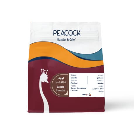 Peacock Roastery Colombia Arauca Coffee Beans 250g