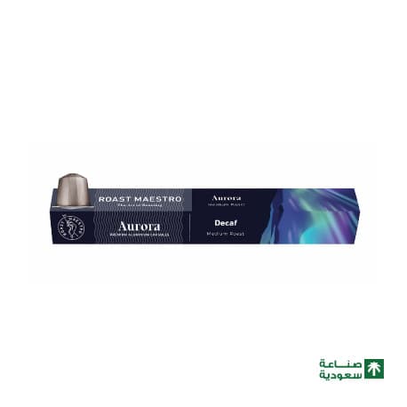 Roast Maestro Aurora Decaf Coffee Capsules - 10 Capsules