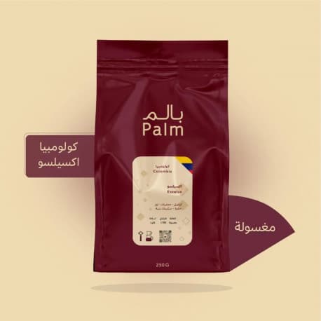 Palm Roaster Colombia Excelso Coffee Beans 250g