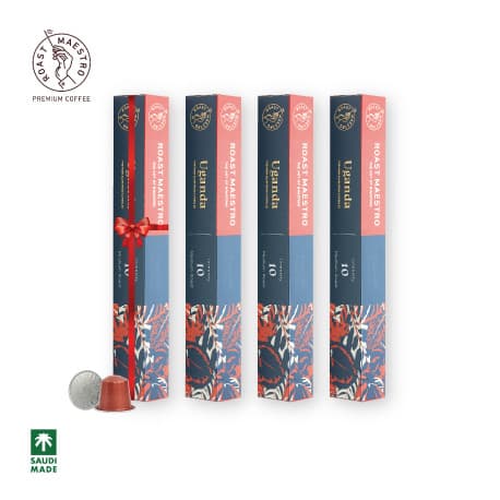 Roast Maestro Uganda Premium Capsules - 3+1 Free