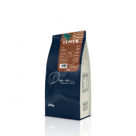 Drip on Specialty Coffee Roasted Beans - Whole Beans 250g Yemen