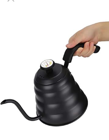 Black pitcher for distillation with temperature standard 700m