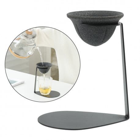 Coffee and tea stone filter dripper