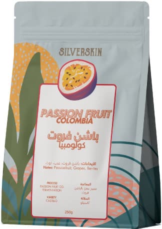 Silverskin Coffee Roasters Specialty Coffee from Colombia - Passion Fruit 250g - Whole Beans