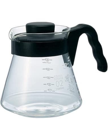 HARIO V60 Heat-Resistant Glass Coffee Server - 700ml