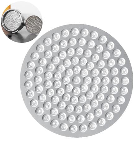 Omran Cart 53mm Puck Screen Ultra-Thin 0.8mm Double Layer Mesh (150μm) Stainless Steel for Breville 54mm Portafilters