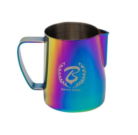 Barista Space ,F13, Stainless Steel Multicolor Milk Pitcher 350ml