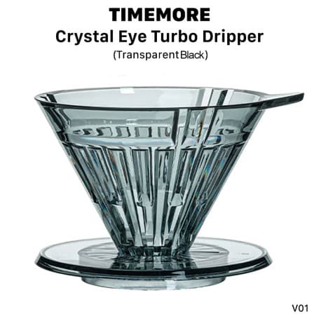 TIMEMORE Crystal Eye Turbo 01 PCTG | Transparent Black
