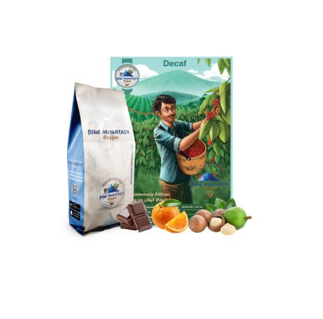 Blue Mountain Decaf Guatemala Atitlan, Roasted Coffee Beans - 250g