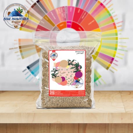 Blue Mountain Ethiopia Guji, Green Coffee Beans - 3Kg
