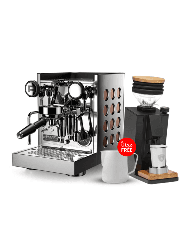 Rocket Appartamento TCA Copper & Eureka Single Dose Pro Pack + Rhinowares Milk Pitcher