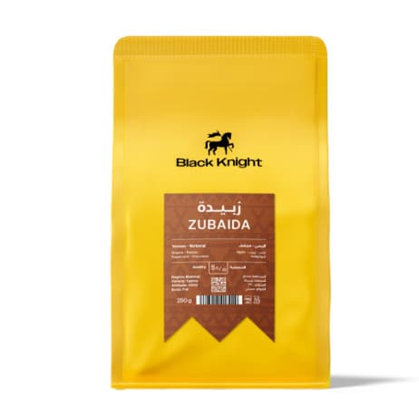 Black Knight Roastery Zubaida Yemen Coffee Beans 1 Kg