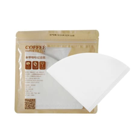 Timemore V-Shaped Paper Coffee Filters (Size 01, 100-Pack)